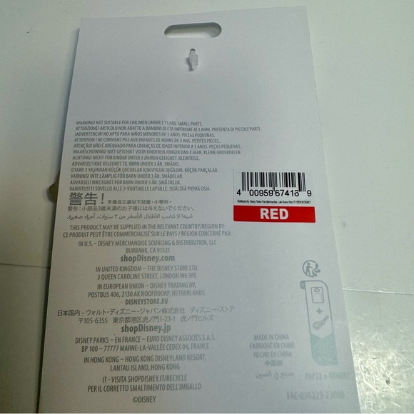 NWT. Disney Parks Bambi & Thumper Bunny Earth Sign Metal Keychain or Bag Charm. - Picture 10 of 10